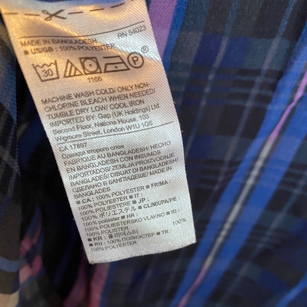 Banana Republic Button Down Ruffle Blouse - Picture 6 of 6